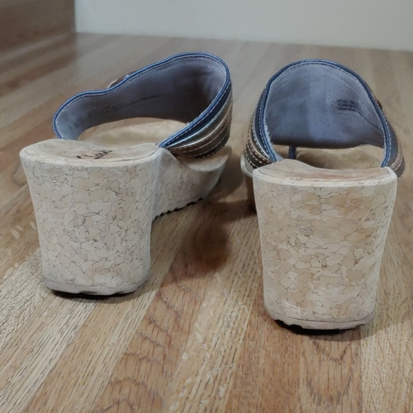 Clarks Anchor Yacht Cork Sandals 8M - Picture 9 of 12